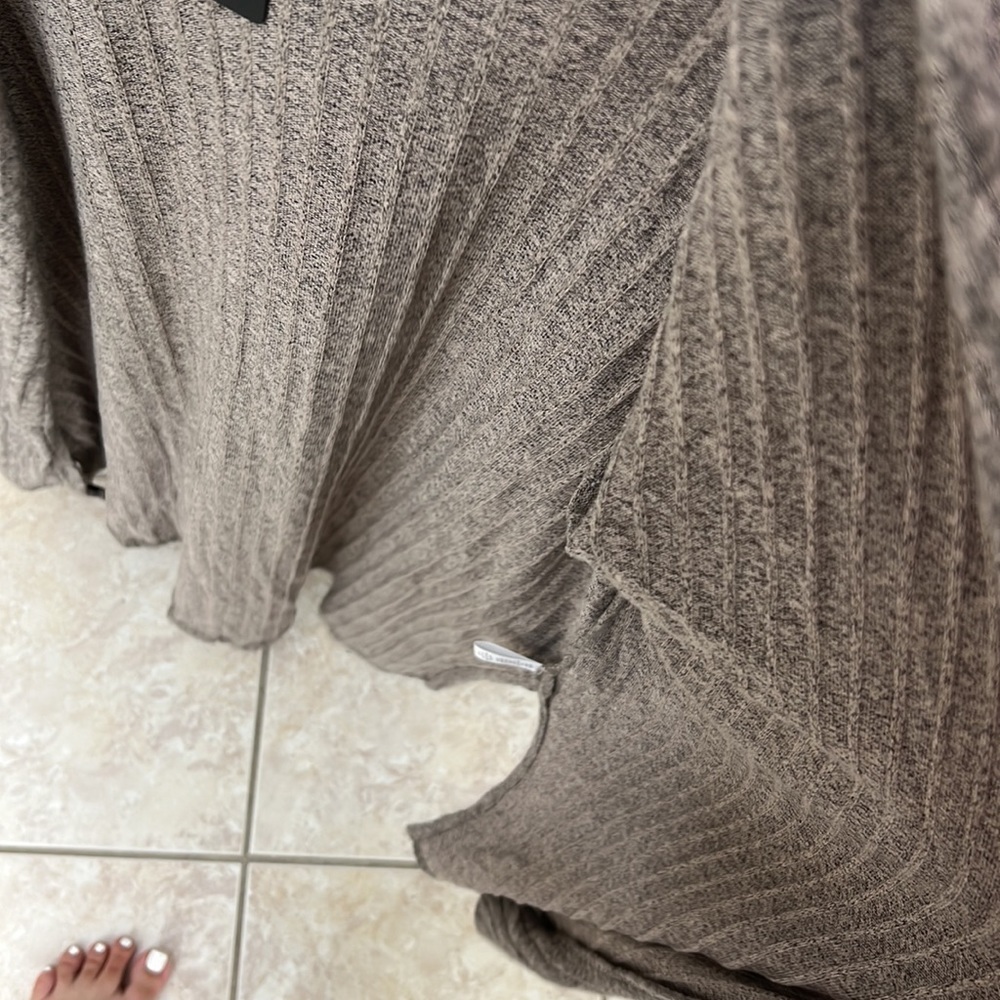 NEW Bobeau Oatmeal Soft Cardigan - Picture 6 of 9